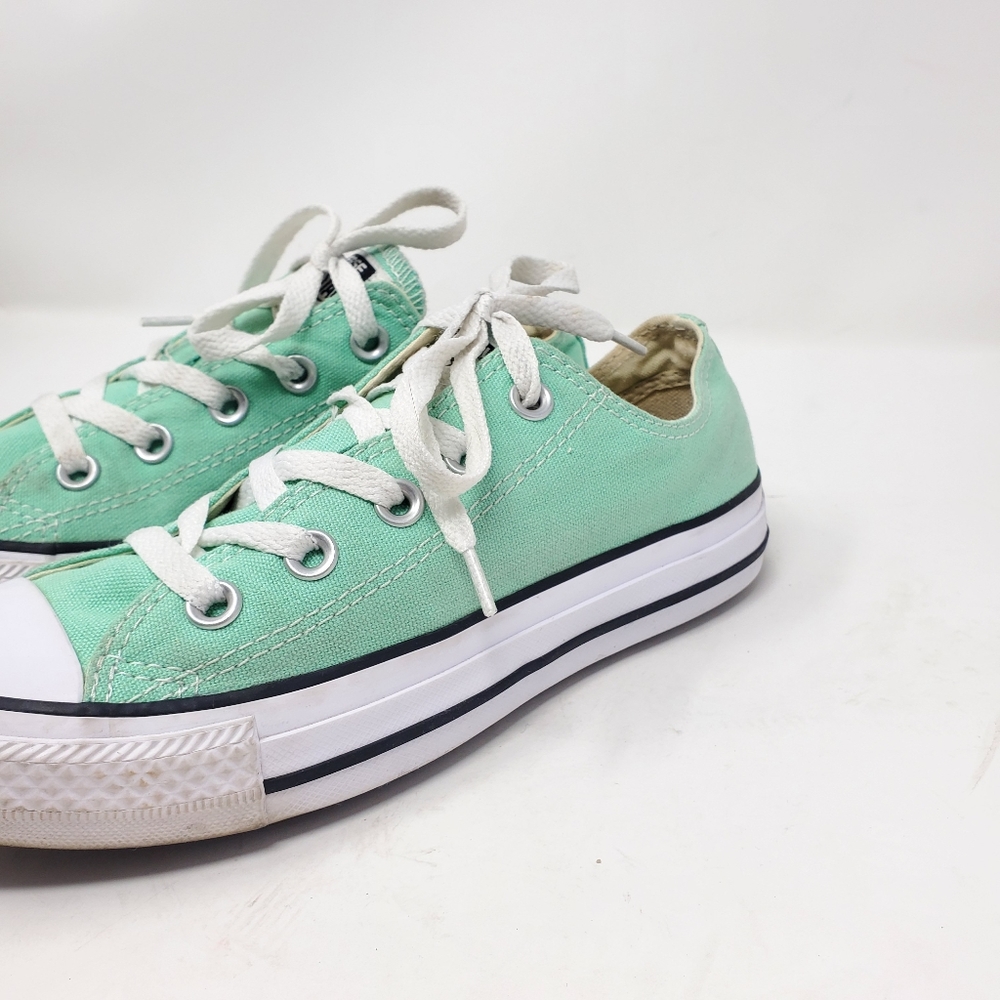 Converse pale green low back sneakers Size 6 - Picture 4 of 9